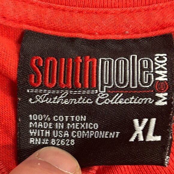 South Pole Men's XL Short Sleeve Graphic Tee 100% Cotton GUC - Picture 5 of 8